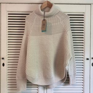 NWT Prana poncho sweater, size small